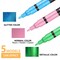 Acrylic Paint Pens, 60 Colors Acrylic Paint Marker, 0.7mm Extra Fine Paint Pens for Canvas, Rock Painting, Wood, Glass, Metal, Ceramic, stone